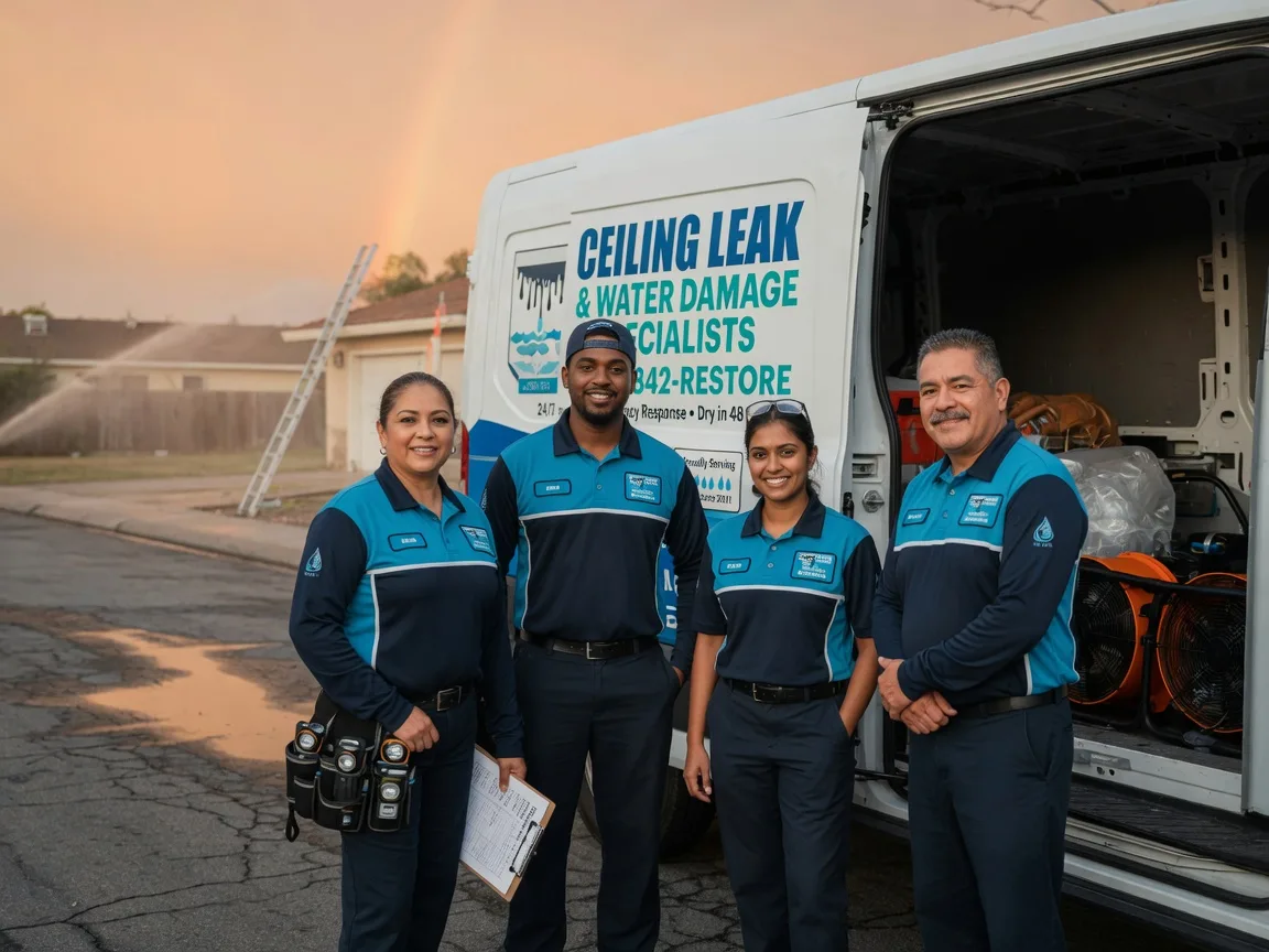 Ceiling Leak Cleanup company in Farmersville Station, NY